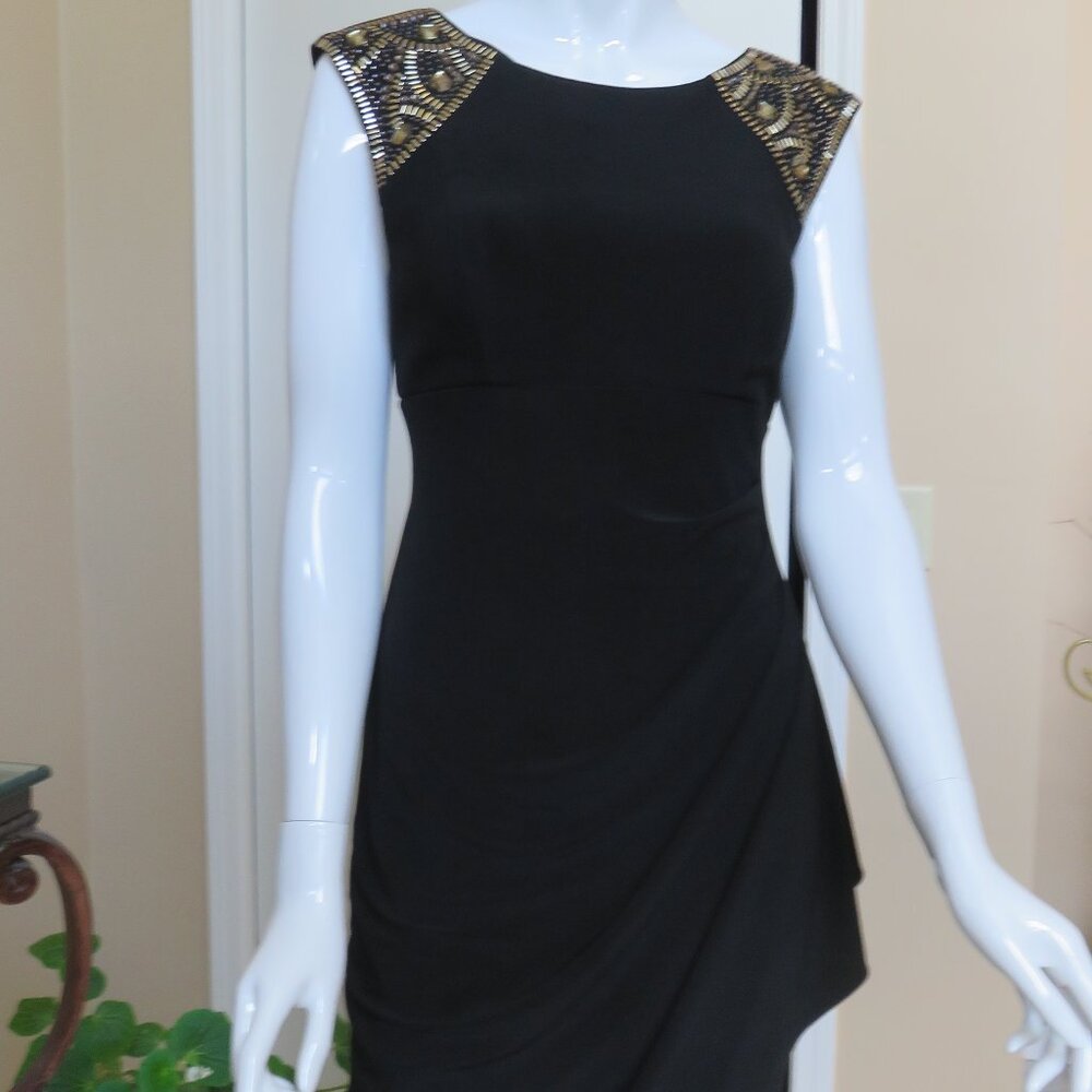 Black cocktail dress size 6